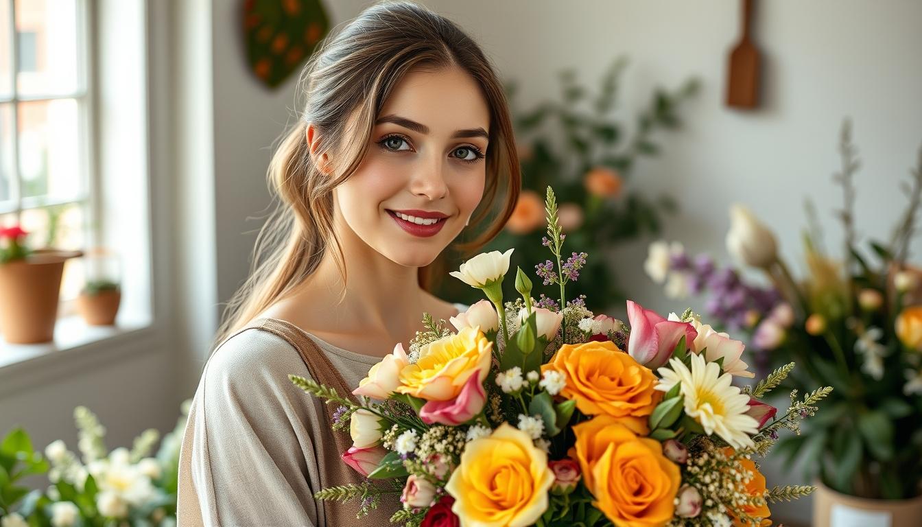 Seasonal flower arrangements